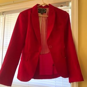 Size Small Business Red Blazer